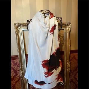 Gucci ladies top. Never worn. 100% hand painted silk. Made in Italy